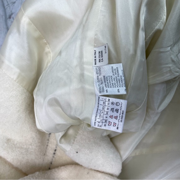 🍁 Marella Virgin Wool Blazer Made in Italy Jacket Coat sz 6 - Picture 7 of 9